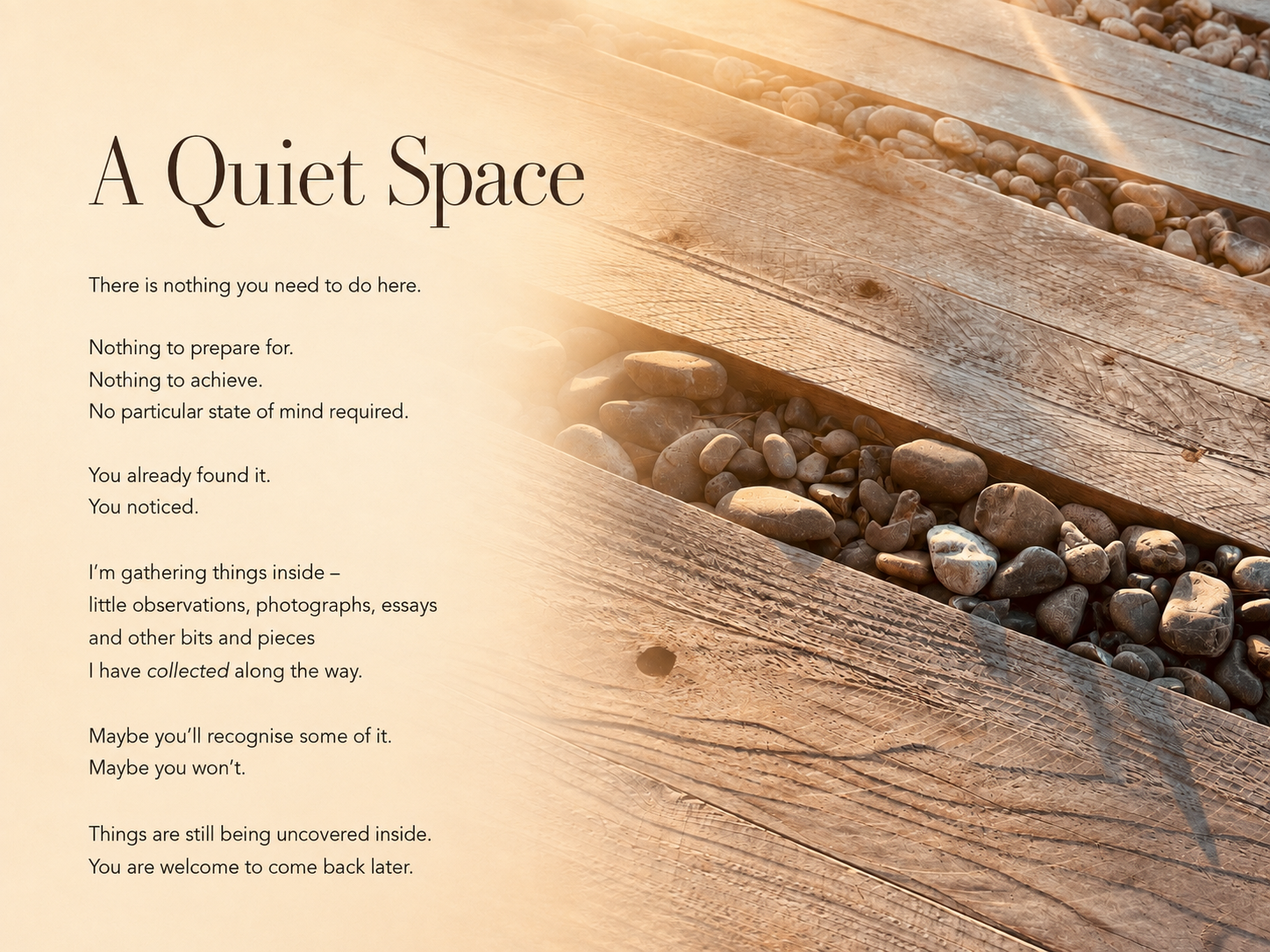 A Quiet Space